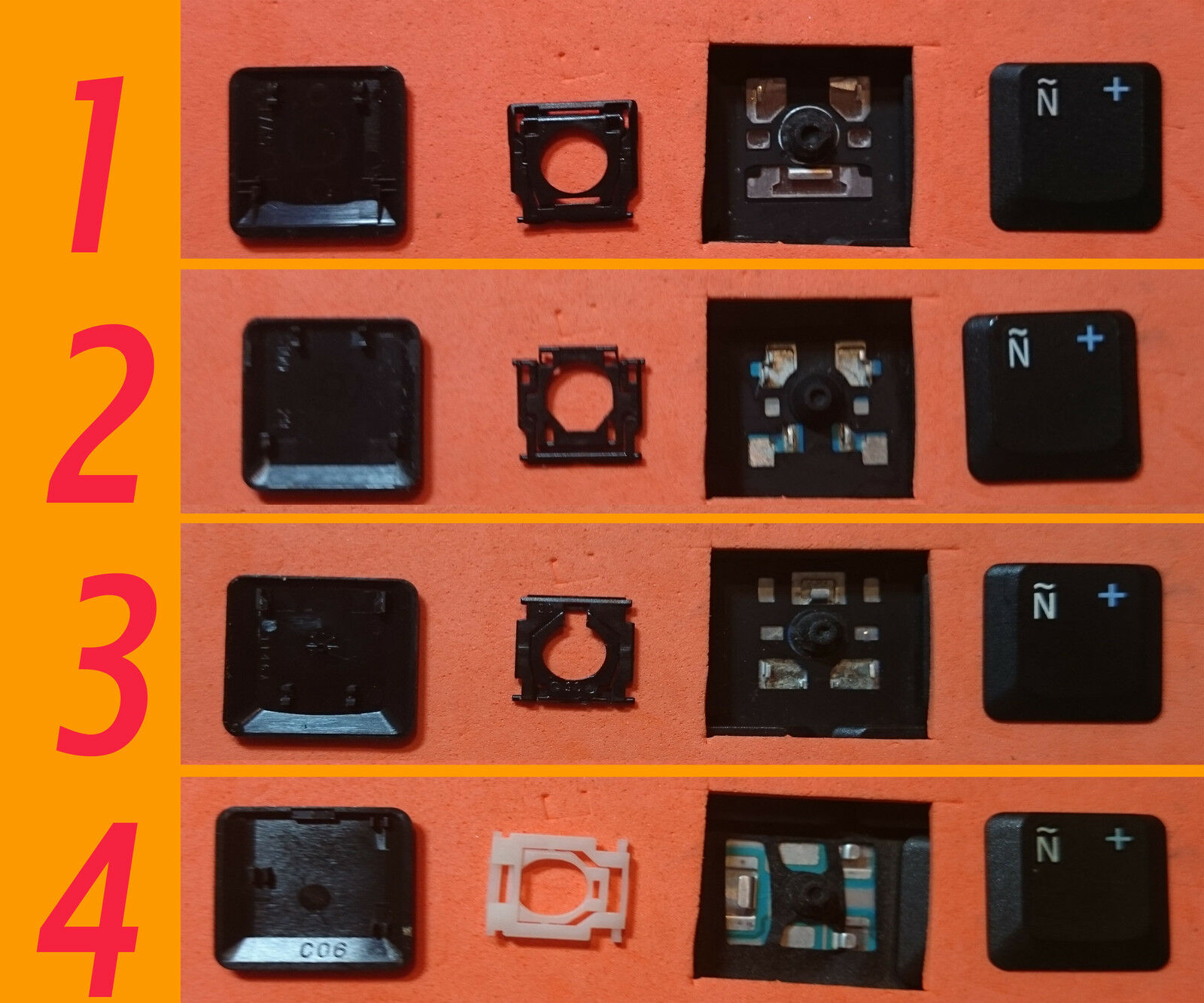 TECLA TECLAS DE TECLADO ACER ASPIRE 5737Z 7000 7001 7002 7003 7004 1 TECLA TECLAS DE TECLADO ACER ASPIRE 5737Z 7000 7001 7002 7003 7004