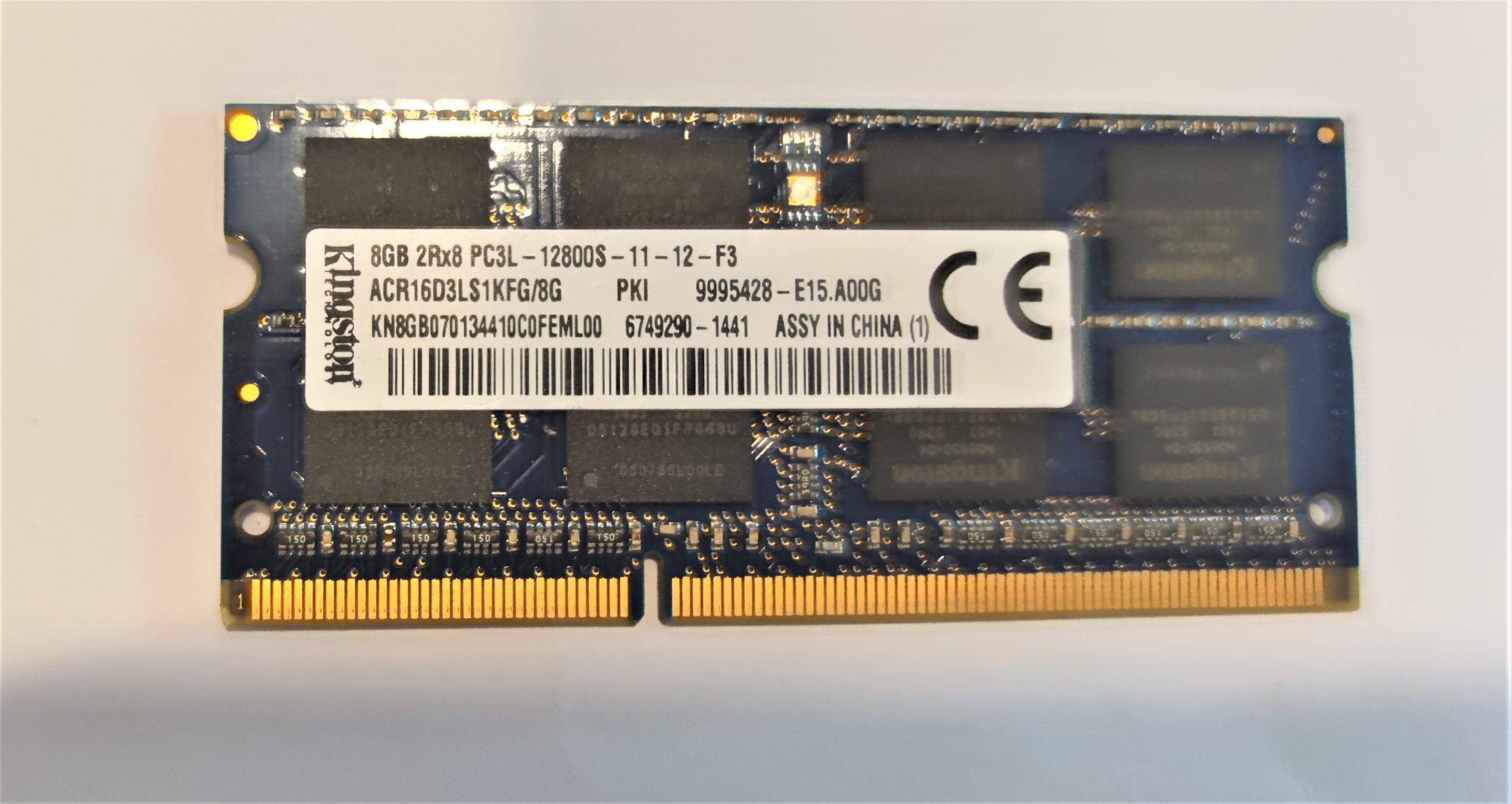 Memoria Ram 8 GB DDR3