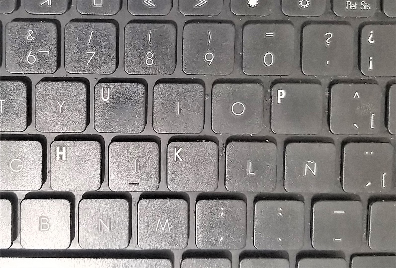 TECLADO CASTELLANO SPANISH KEYBOARD PACKARD BELL EASYNOTE EG70 ENLE11BZ LE11BZ - Imagen 3