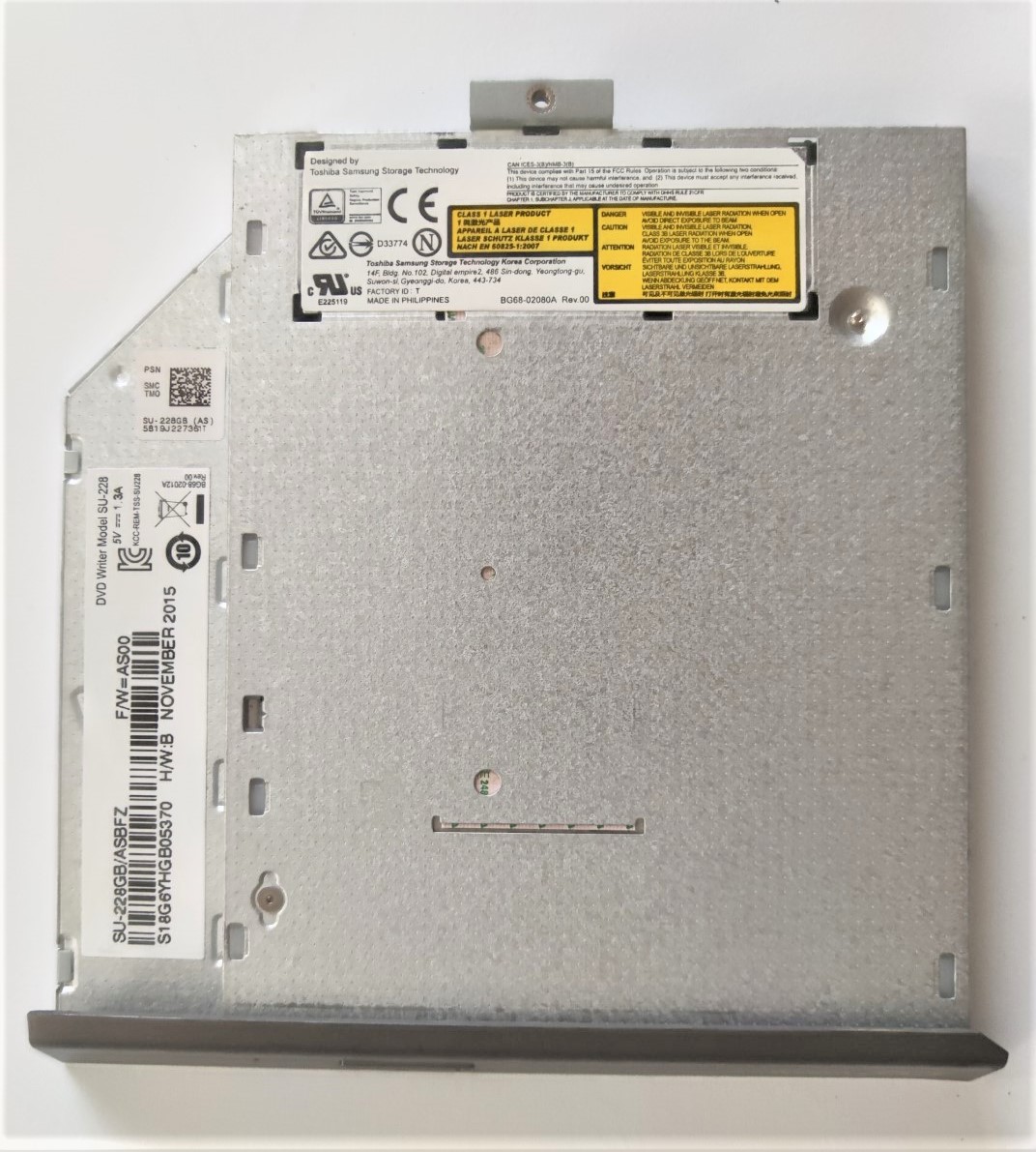 LECTOR DVD RW SATA OPTICAL DEVICE ASUS ROG G752 G752V G752VT