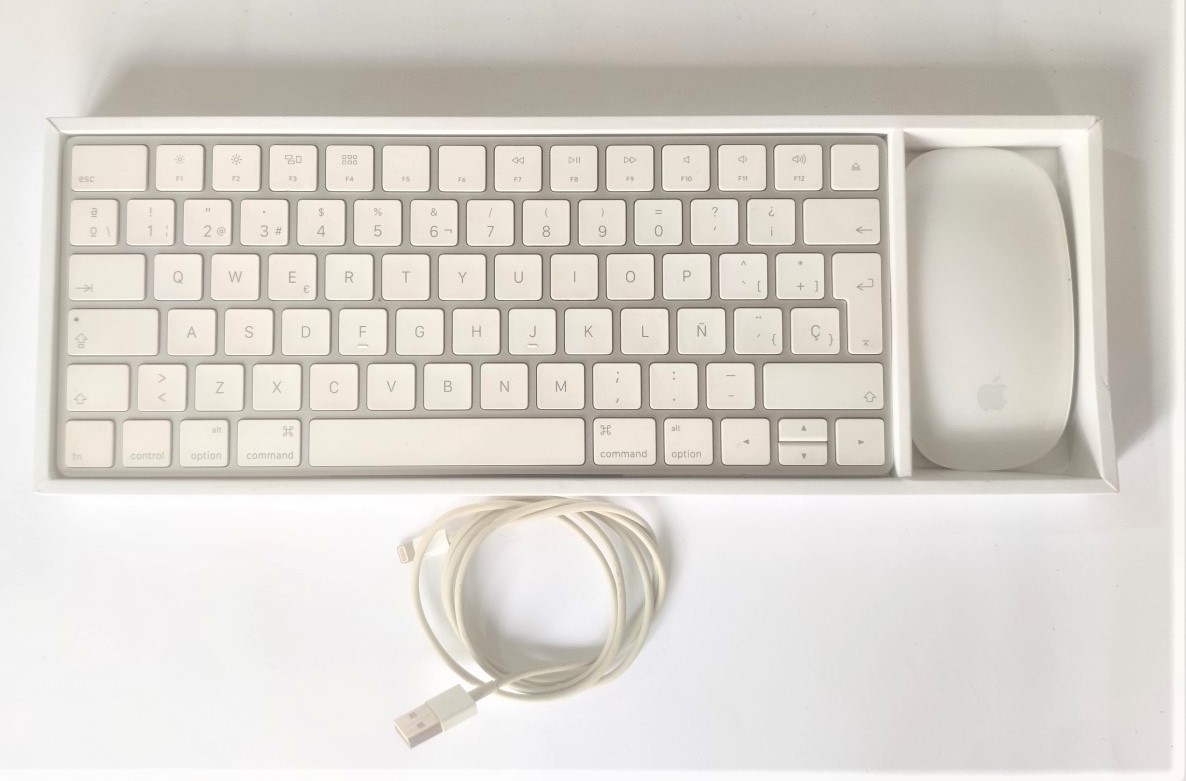 RATON + TECLADO INALAMBRICO MAGIC MOUSE + KEYBOARD APPLE IMAC A1418 A1419