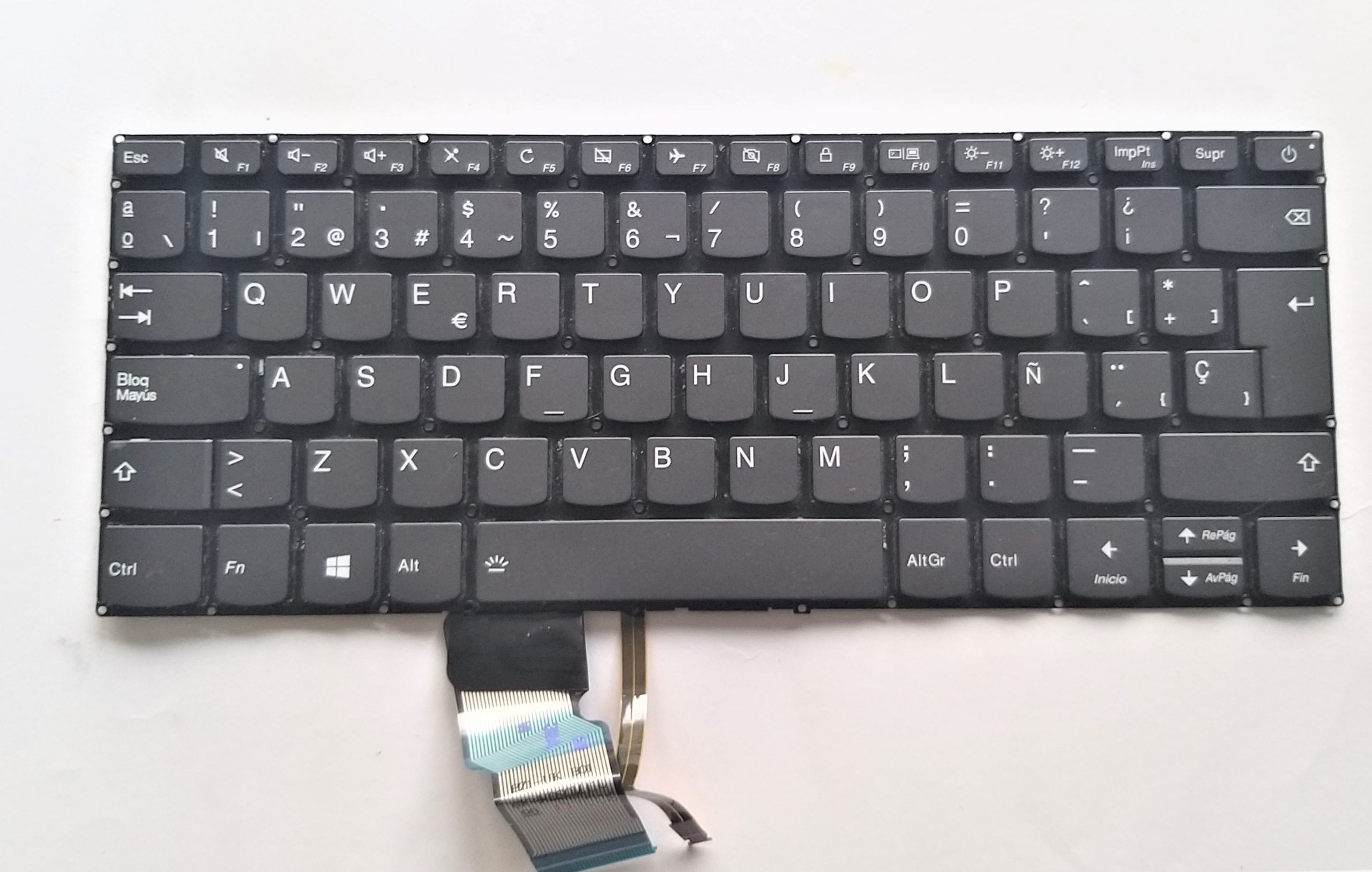 TECLADO ESPA?OL KEYBOARD + RETROILUMINADO LENOVO IDEAPAD 320S 320S-14IKB 80X4