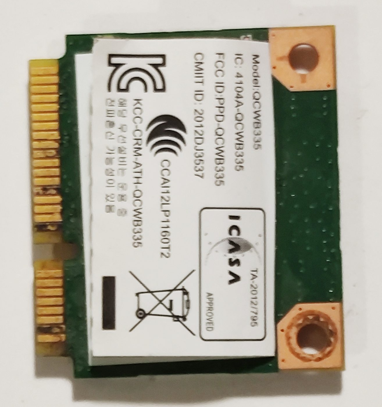 TARJETA RED WIFI WIRELESS + BLUETOOTH ACER ASPIRE E5-571 Z5WAE Z5WAH E15 - Imagen 2