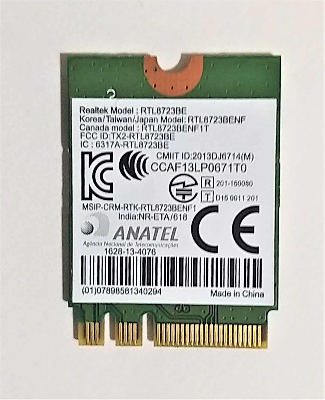 TARJETA RED WIFI WIRELESS BLUETOOTH ASUS F556 F556U A X556 X556U A K556 K556U A - Imagen 2