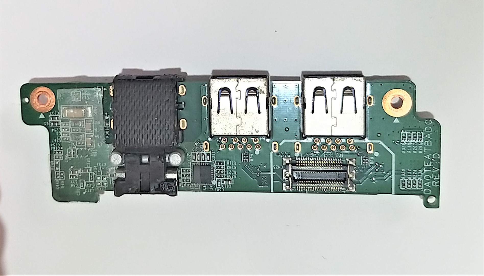 PLACA USB + LAN BOARD TOSHIBA SATELLITE U840W U840W-10M U845W - Imagen 2
