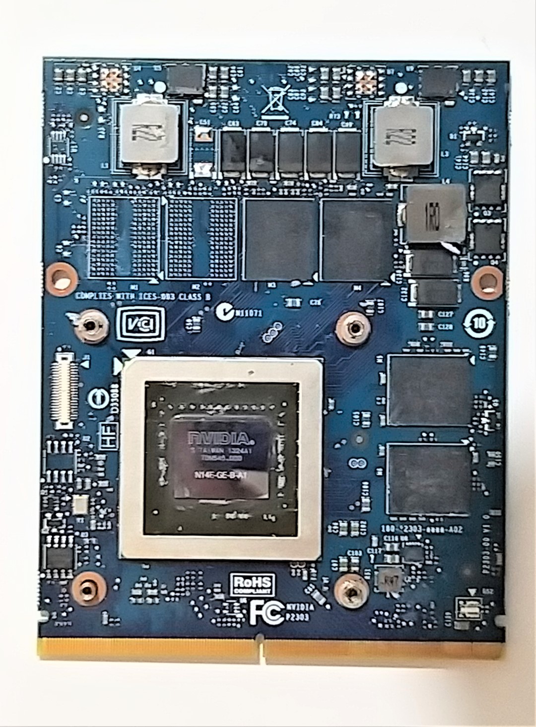 TARJETA GRAFICA GTX 765M 2GB GDDR5 MXM 3.0 DELL ALIENWARE 17 R1 M17X P18E