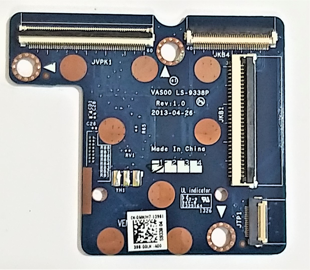 PLACA CONTROL TECLADO TOUCHPAD DELL ALIENWARE 17 R1 M17X P18E