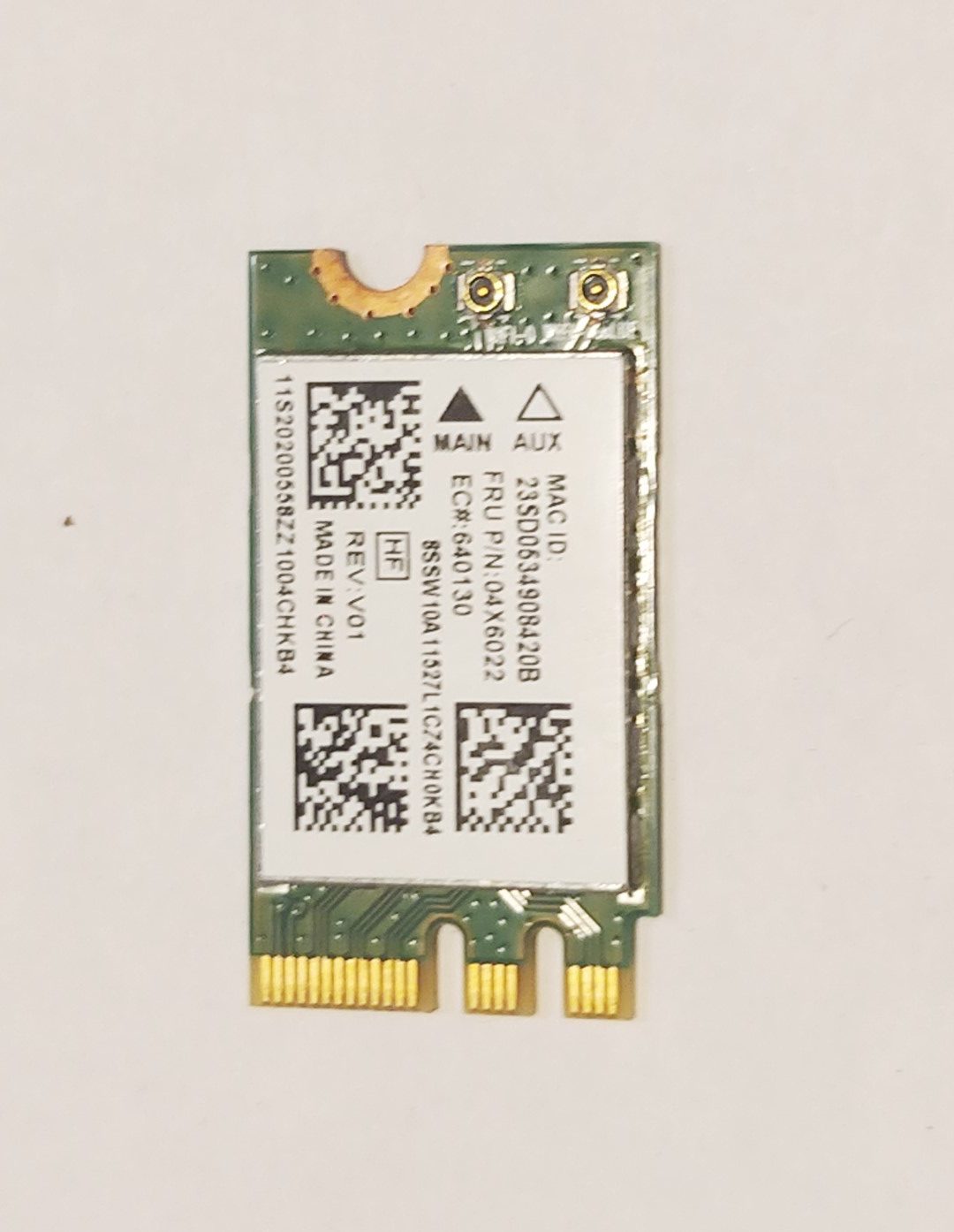 TARJETA RED WIFI WIRELESS + BLUETOOTH LENOVO B50 B50-30 80ES