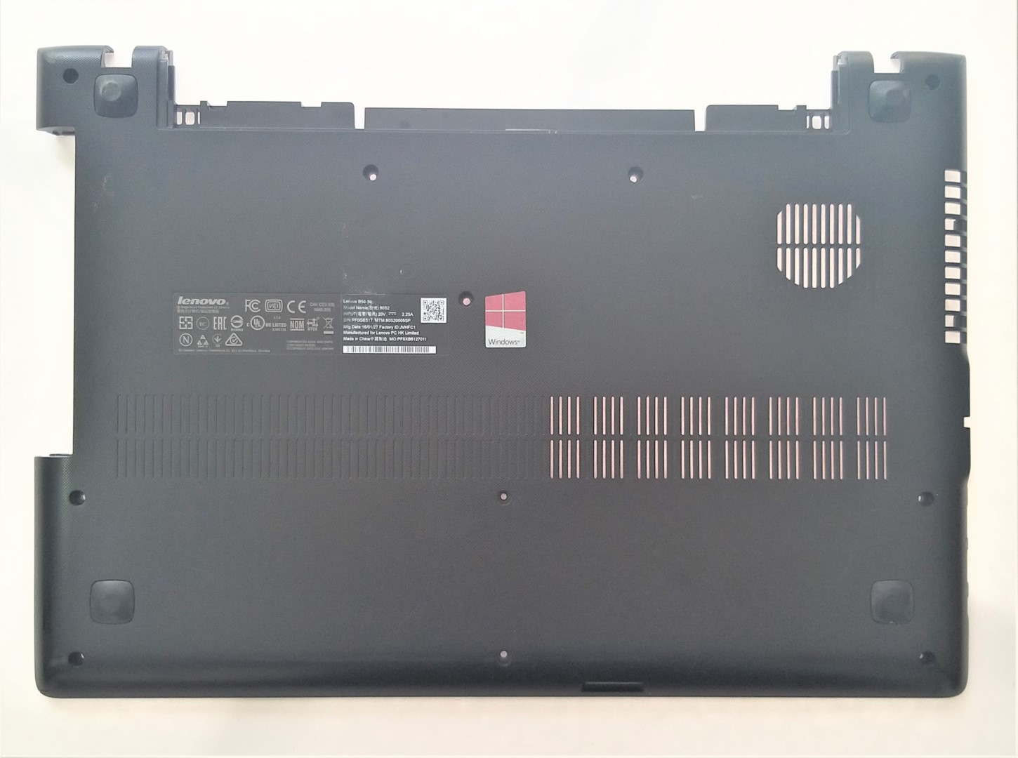 CARCASA BASE BOTTOM CASE LENOVO B50 B50-50 80S2 100-15 IBD