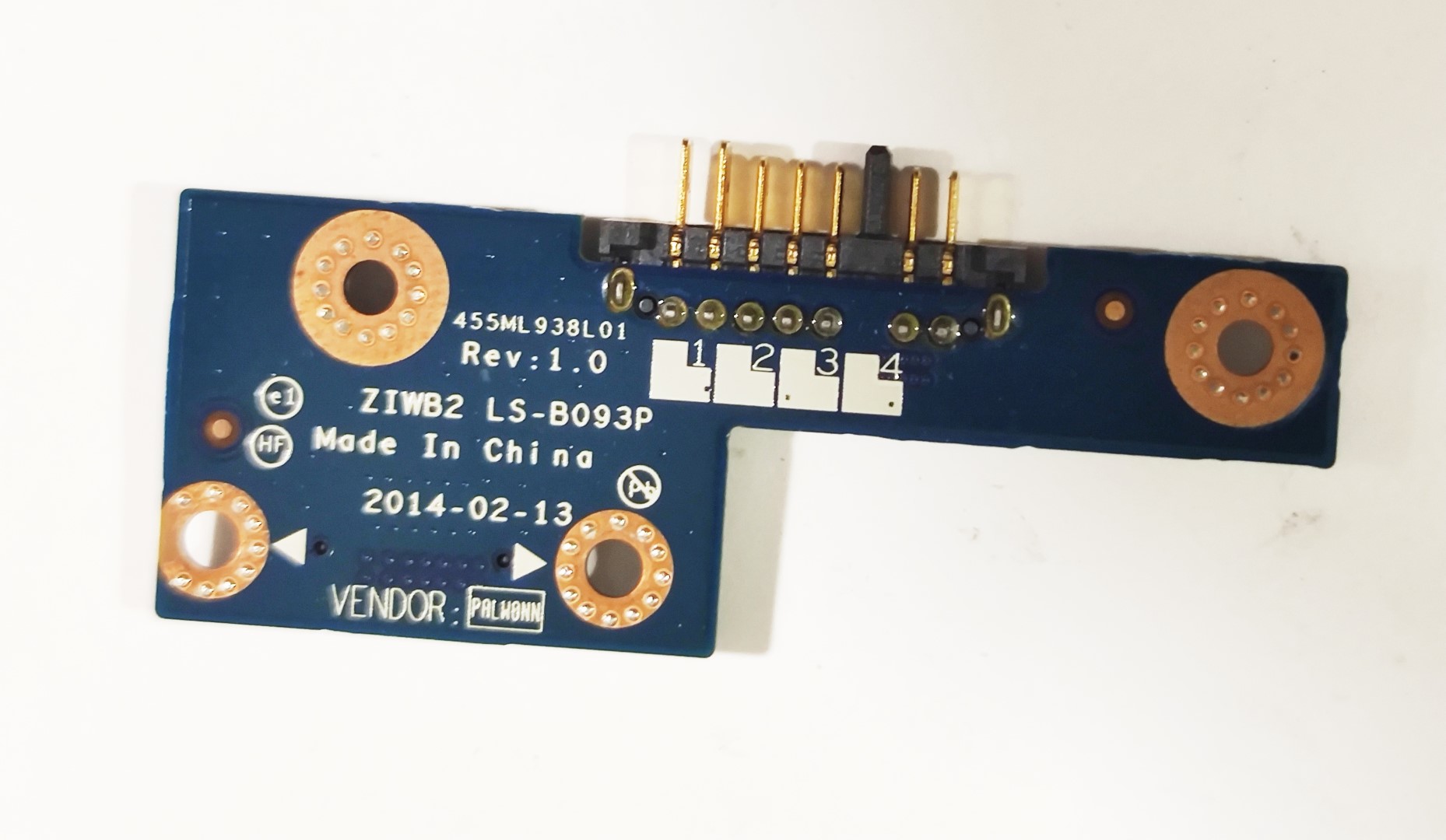 PLACA CONECTOR BATERIA LENOVO ESSENTIAL B50 B50-70 B50-80 - Imagen 2