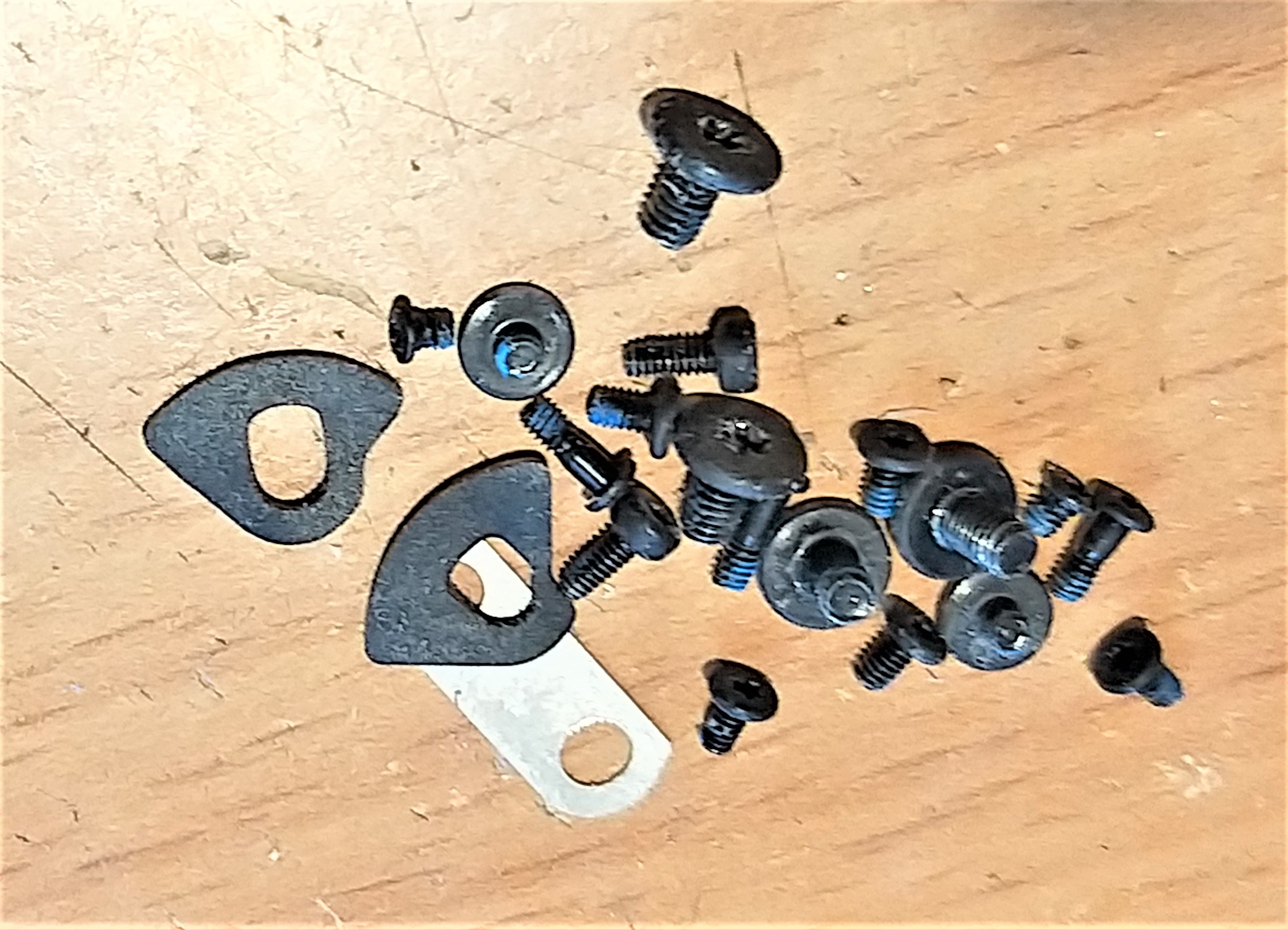 TORNILLOS SCREWS INTERIORES APPLE MACBOOK AIR A1370 11" 2010 2011