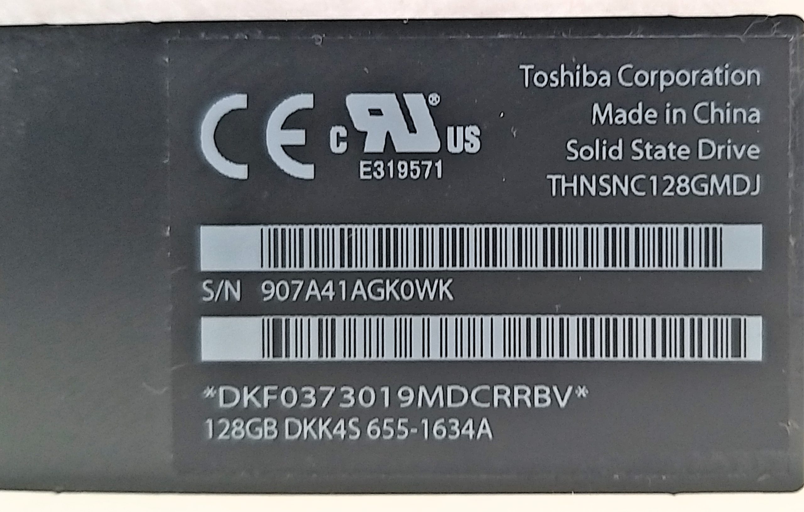 TARJETA DISCO SSD 128GB MSATA APPLE MACBOOK AIR A1370 11" 2010 2012 A1369 - Imagen 2