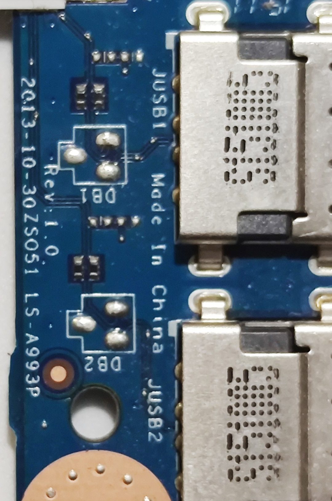 PLACA USB + CABLE HP 15-R 15-R248NS 15-R230NS ENERGY STAR - Imagen 2