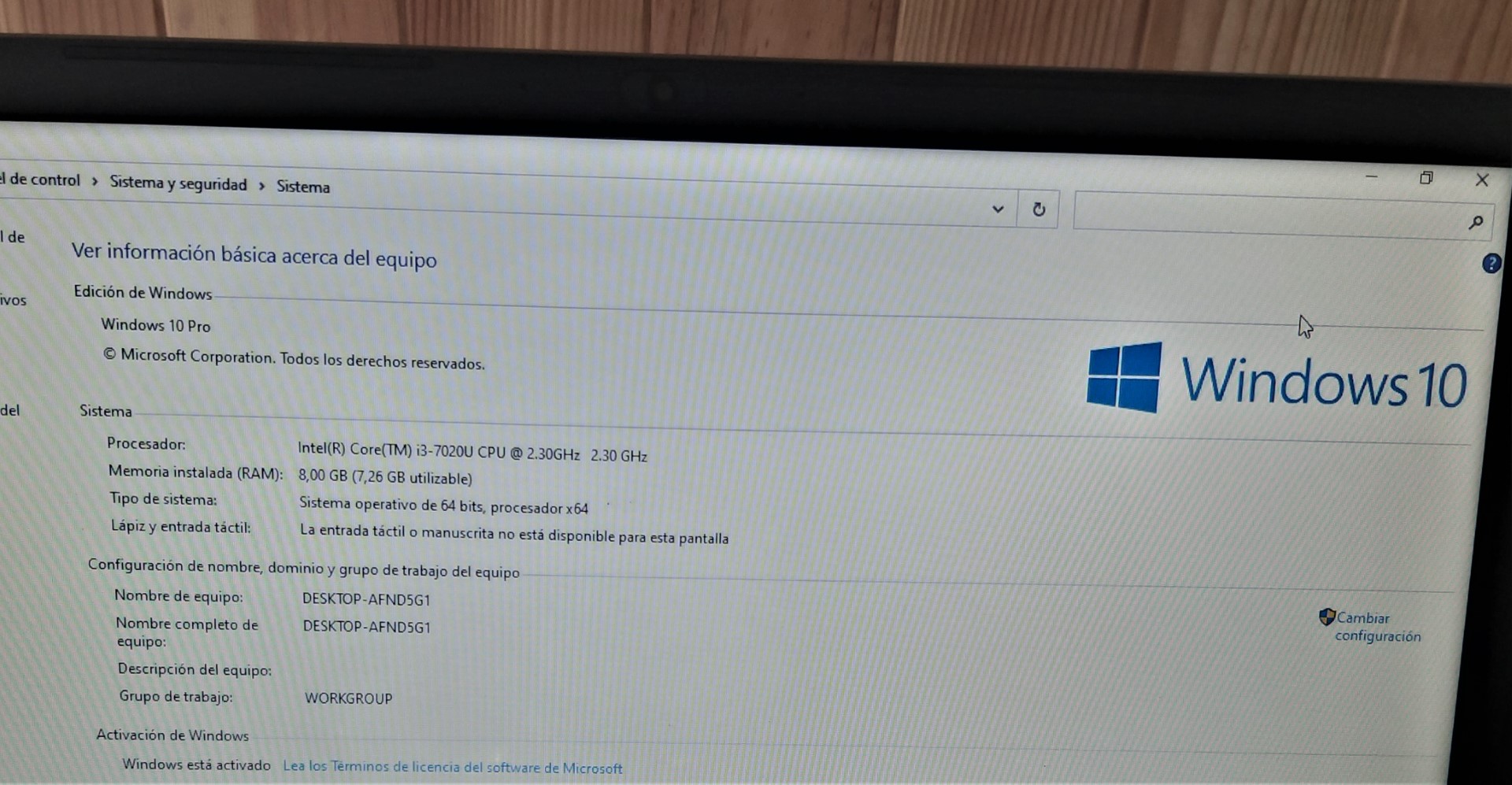 Portátil Lenovo Ideapad V130-15ikb Core I3 7th SSD - Imagen 4