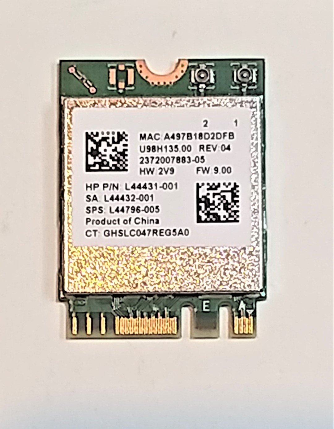 TARJETA RED WIFI WIRELESS BLUETOOTH BT5 HP ALL IN ONE 24-DF 24-DF0009NS