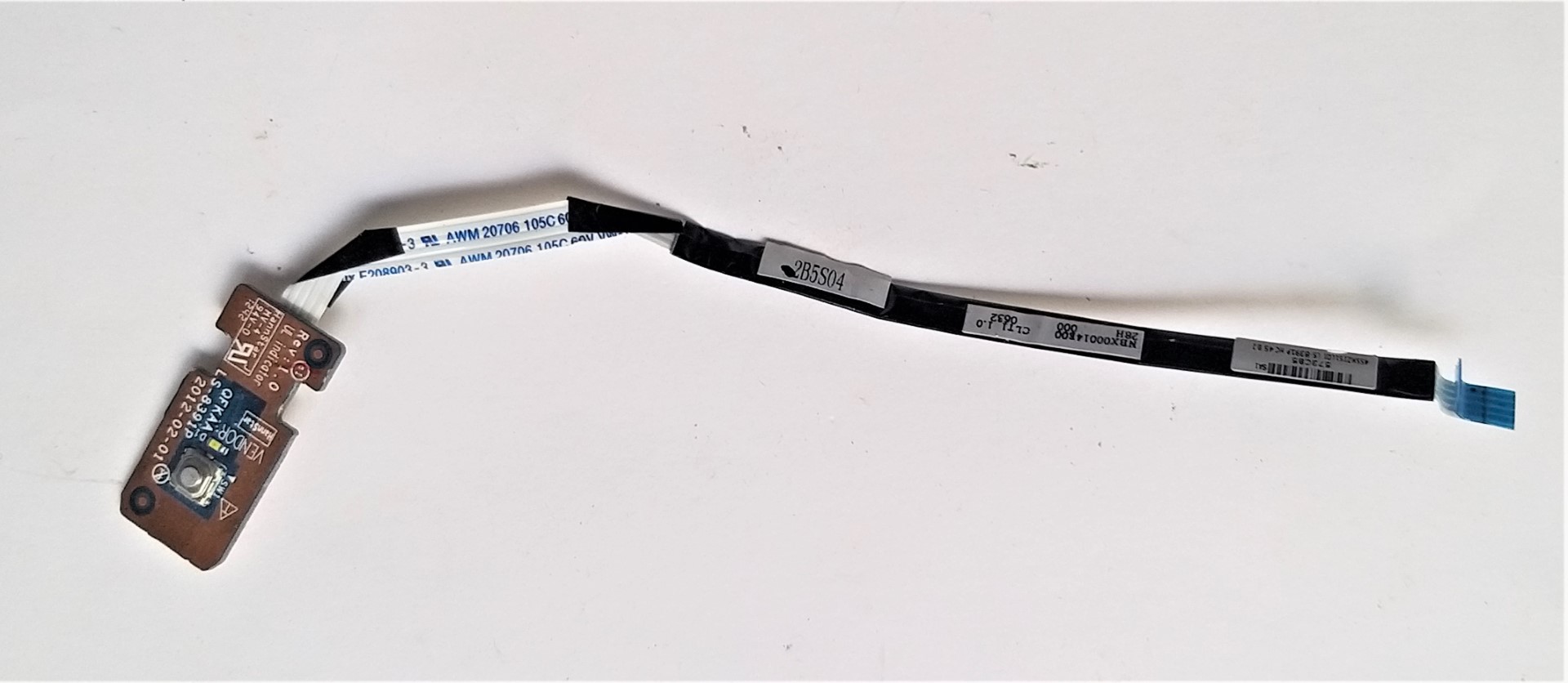 BOTON DE ENCENDIDO POWER BOARD + CABLE TOSHIBA SATELLITE P850 P850-31M