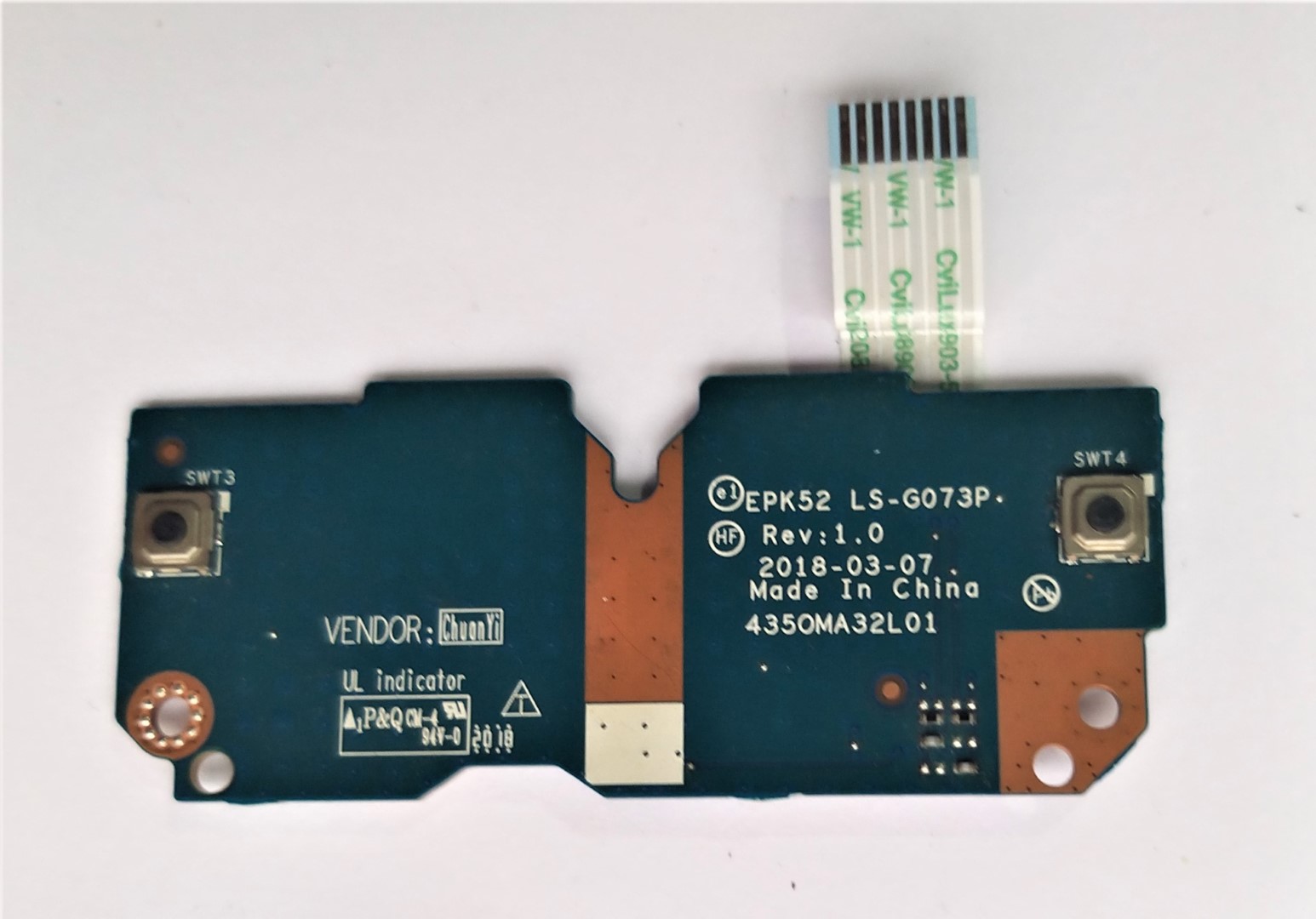 BOTONES RATON MOUSE BUTTON BOARD HP 255 G7 250 G7 15-DA 15-DB
