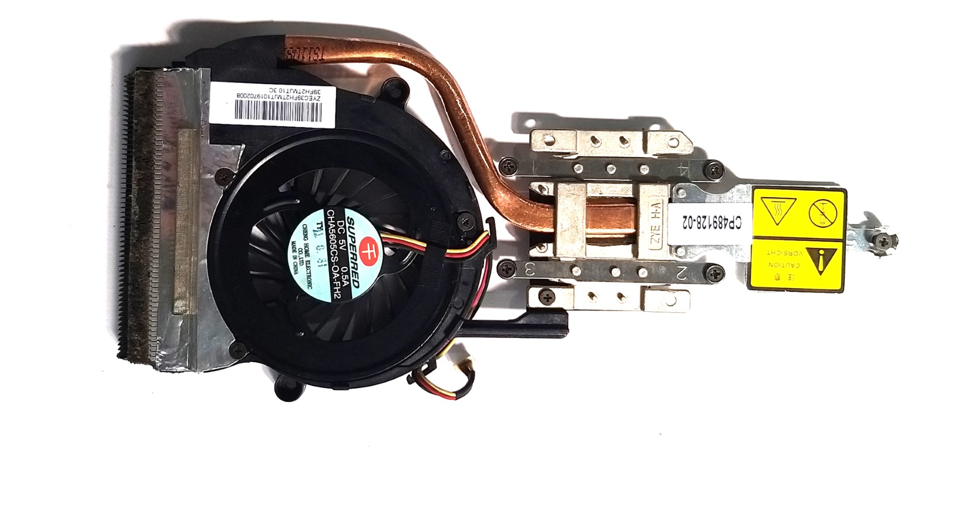 VENTILADOR DISIPADOR COOLING FAN HEATSINK FUJITSU LIFEBOOK A530 AH530