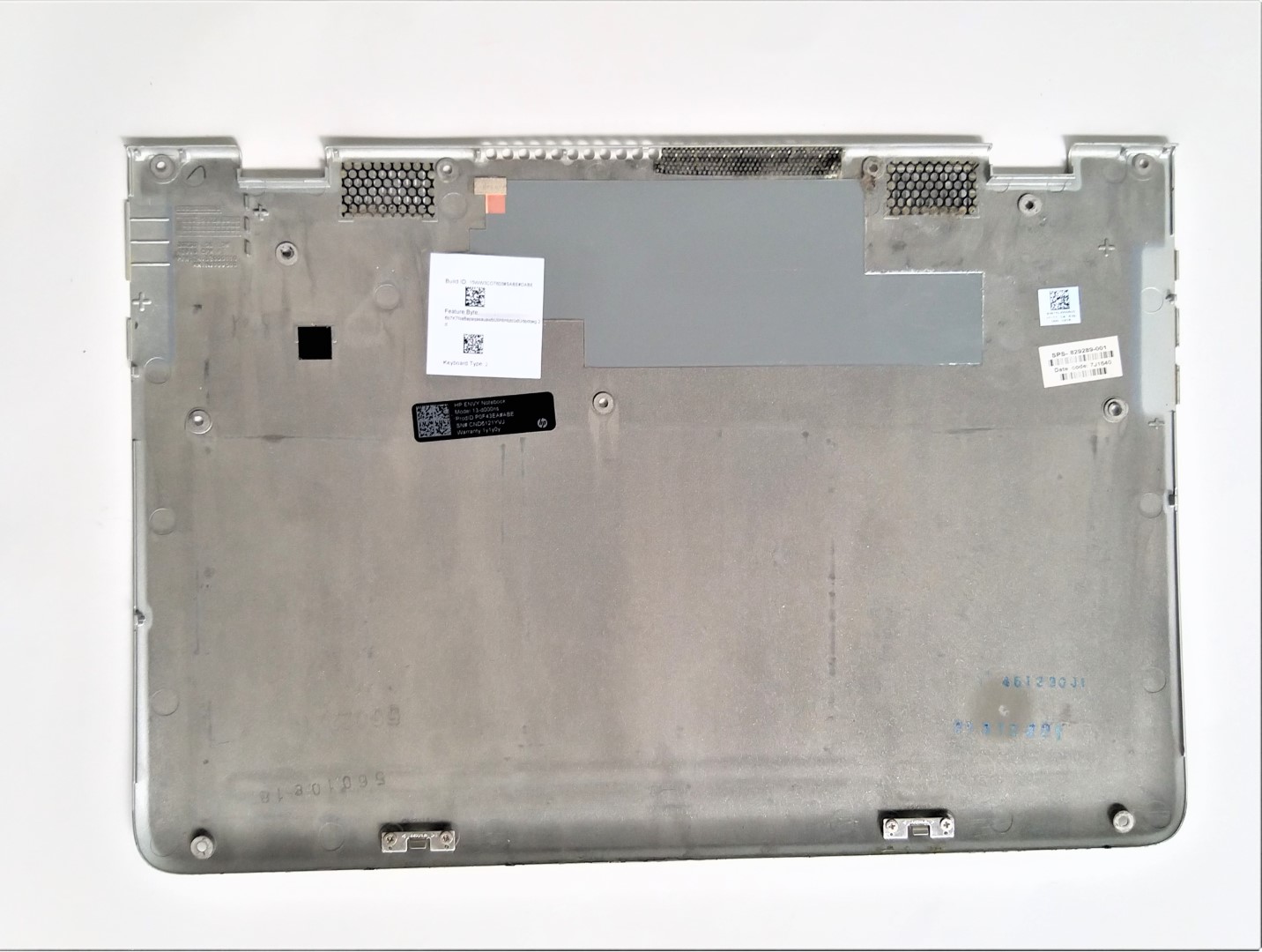 CARCASA BASE BOTTOM CASE HP ENVY 13-D 13-D000NS - Imagen 2