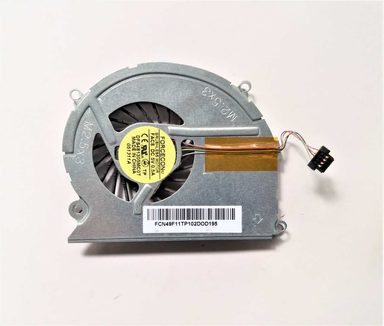 VENTILADOR COOLER FAN HP PROBOOK 5330M