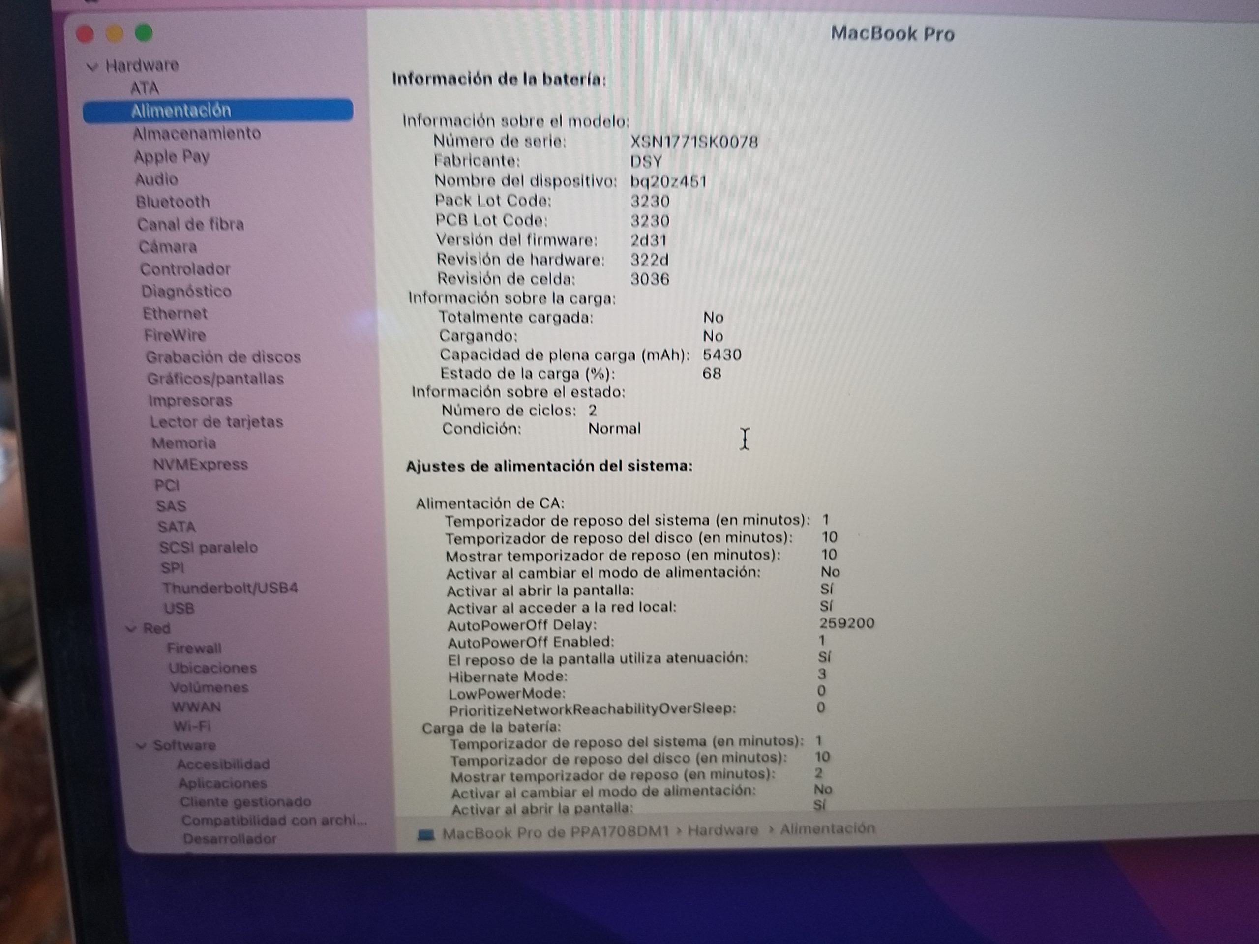 Portátil Apple Macbook Pro A1708 13" 2016 Impecable - Imagen 6