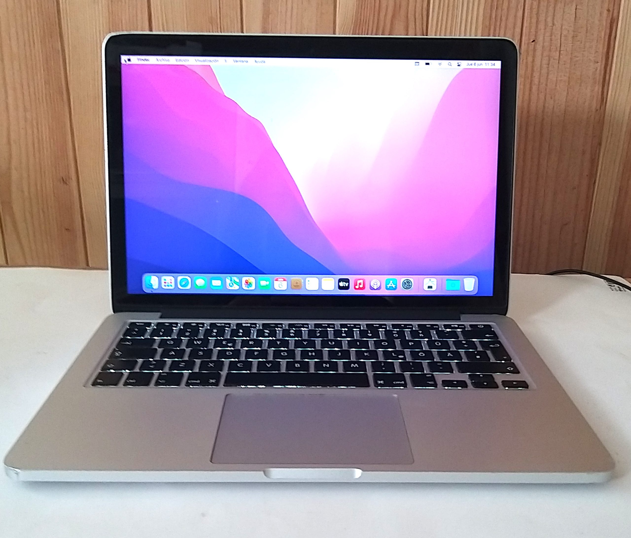 Portátil Apple Macbook Pro A1502 13" 2015