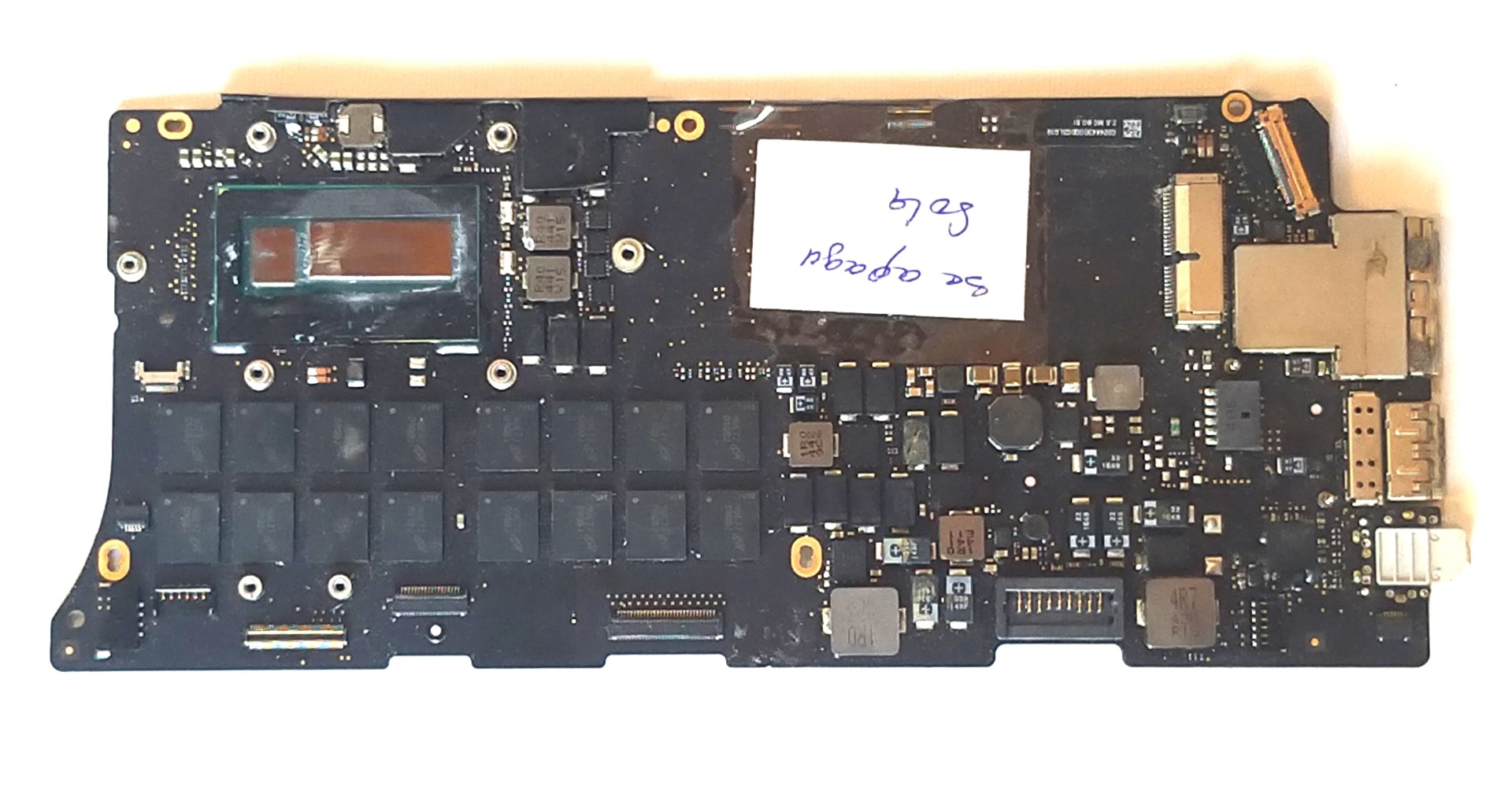 FAULTY LOGIG BOARD PLACA BASE AVERIADA APPLE MACBOOK PRO RETINA A1502 13"