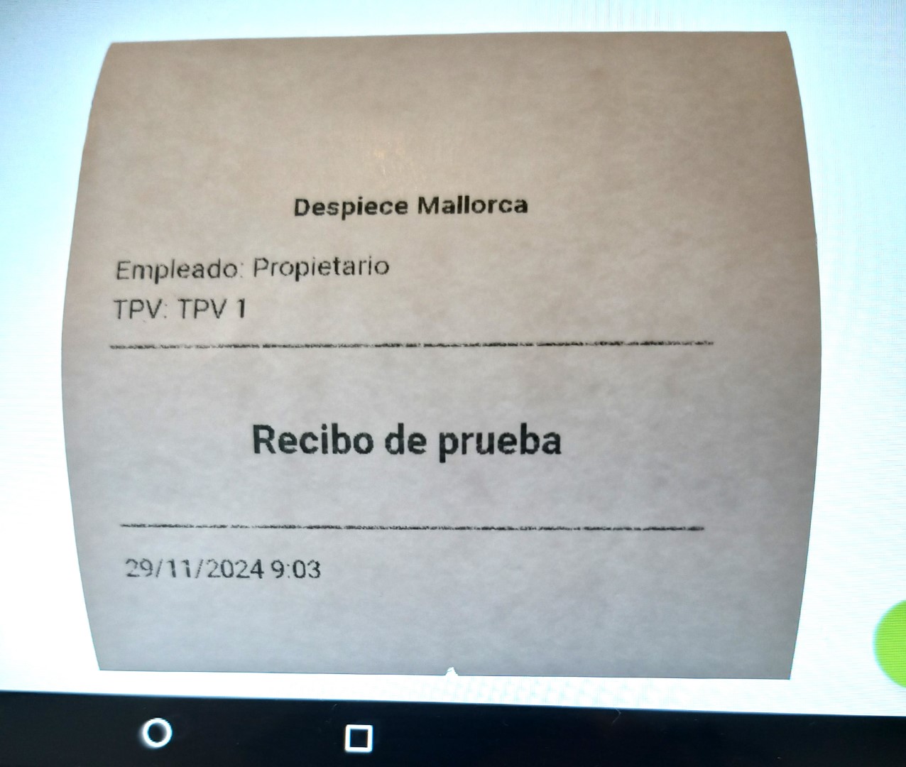 TABLET TPV TACTIL PUNTO DE VENTA, IMPRESORA TICKET - Imagen 8