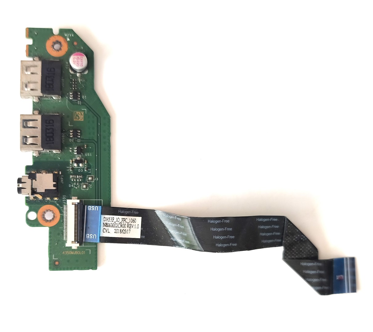 PLACA USB AUDIO LED BOARD + CABLE ACER NITRO 5 AN515 AN515-52 G3-572 N17C1