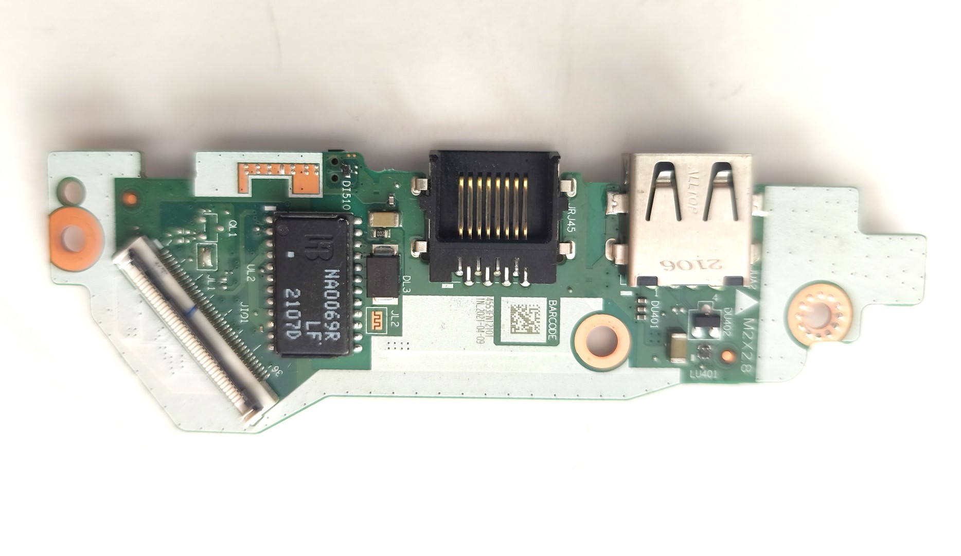 BOTON ENCENDIDO + USB + LAN BOARD LENOVO V14 G2 G2-ALC G2-ITL - Imagen 2