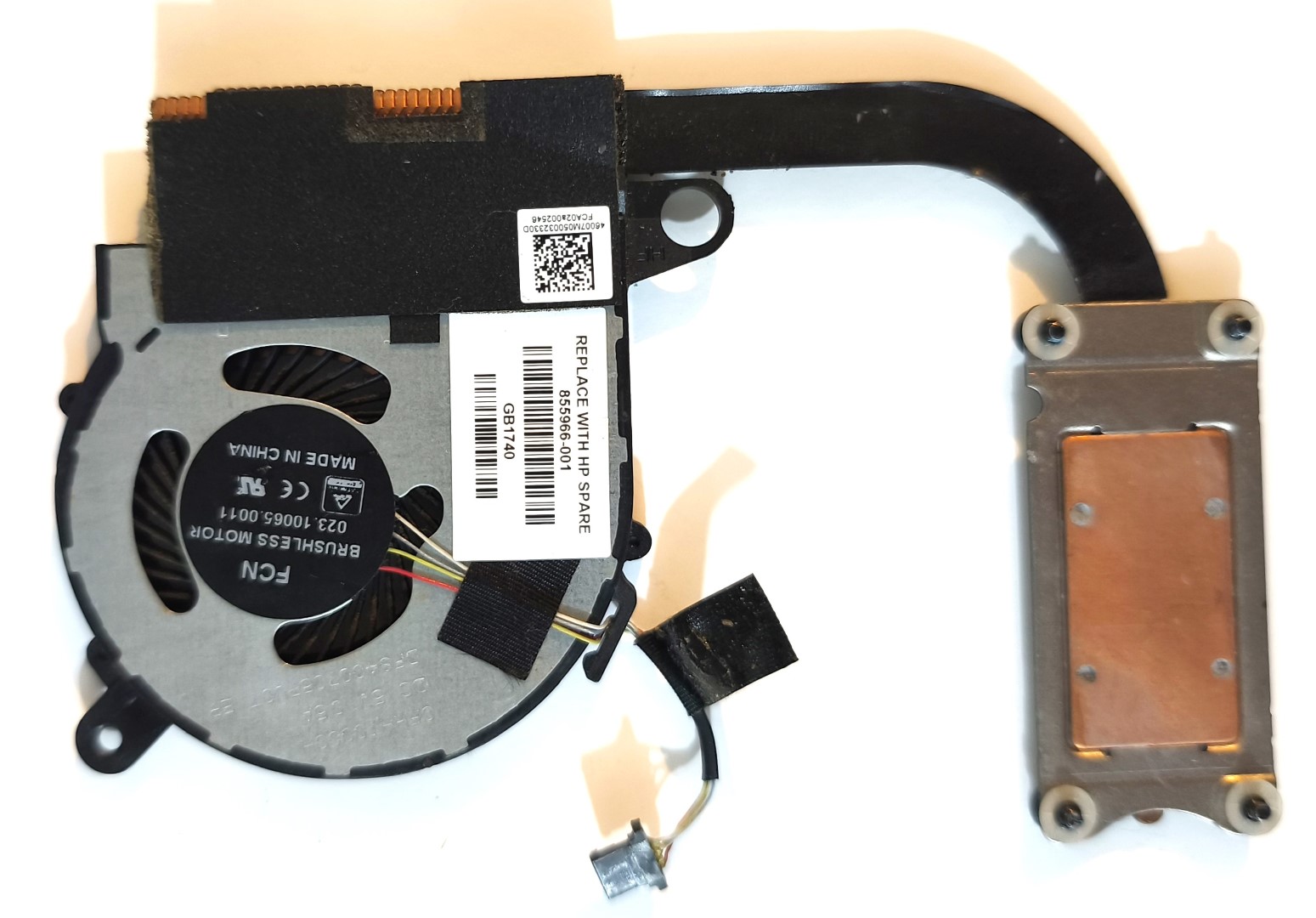 VENTILADOR DISIPADOR COOLING FAN HEATSINK HP Pavilion x360 13-U 13-U105NS M3-U - Imagen 2