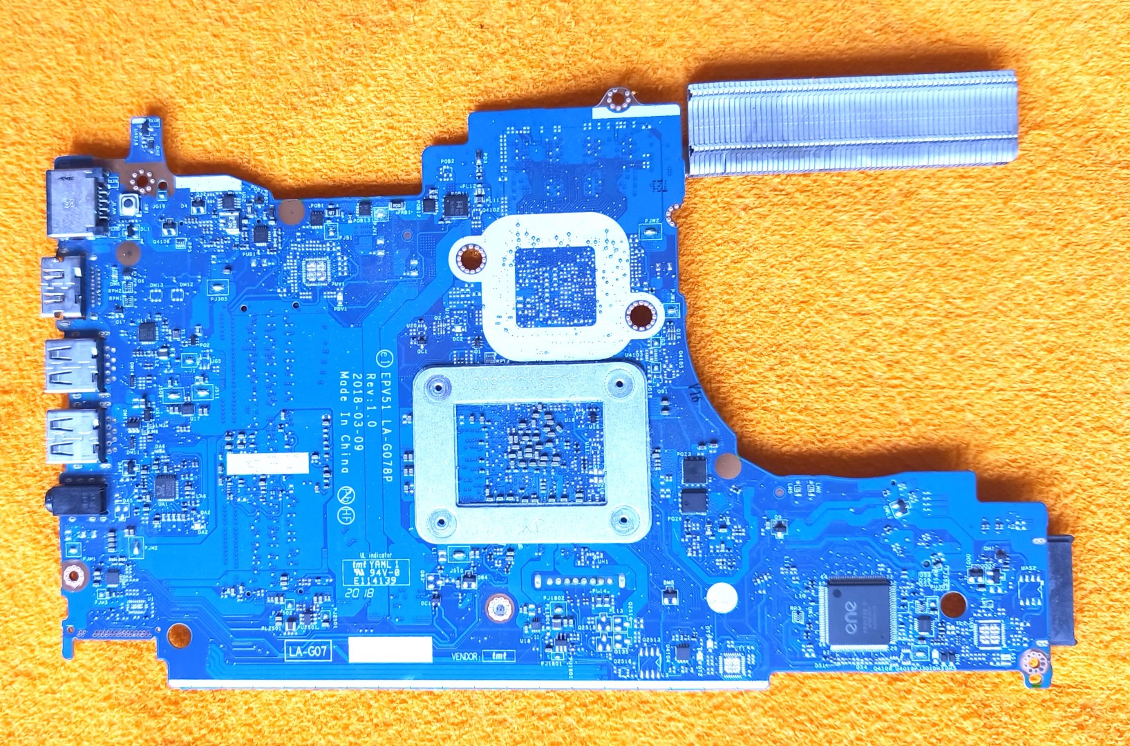 PLACA BASE TESTED MOTHERBOARD HP 255 G7 250 G7 15-DA 15-DB AMD A4-9125 - Imagen 2
