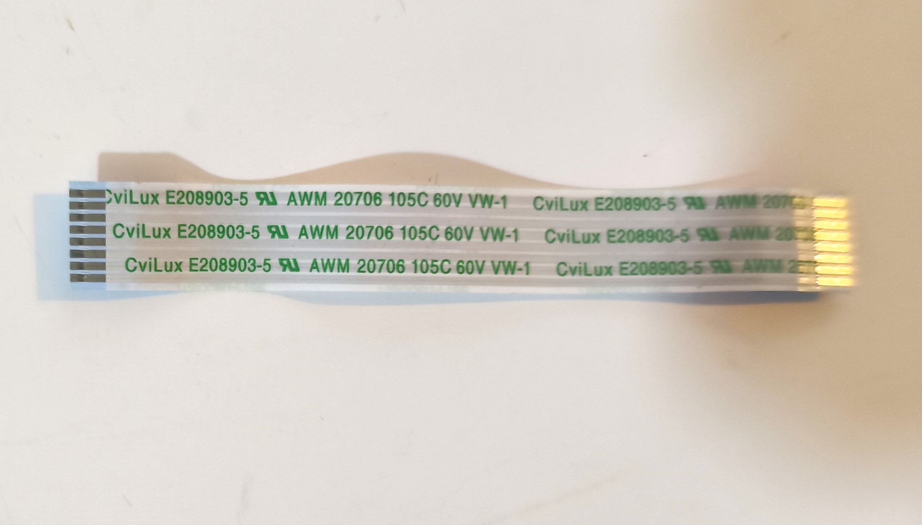 CABLE RIBBON FLEX TOUCHPAD 8 PINES DELL VOSTRO 15 3510 P112F 3520 INSPIRON 3510 - Imagen 2