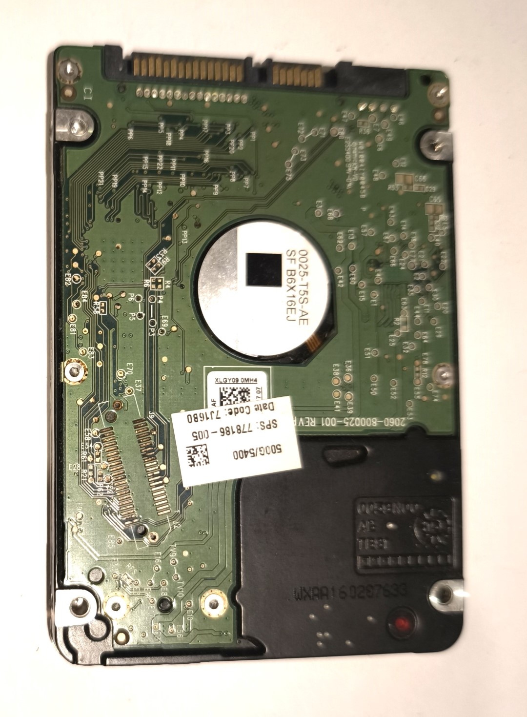 WDC WD5000LPCX-60VHAT0 DISCO DURO 2,5" HDD SATA 500 GB PARA PORTATIL - Imagen 3